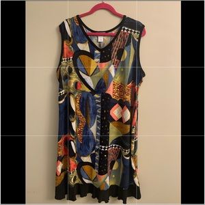 Colourful Work Appropriate Dress (plus)